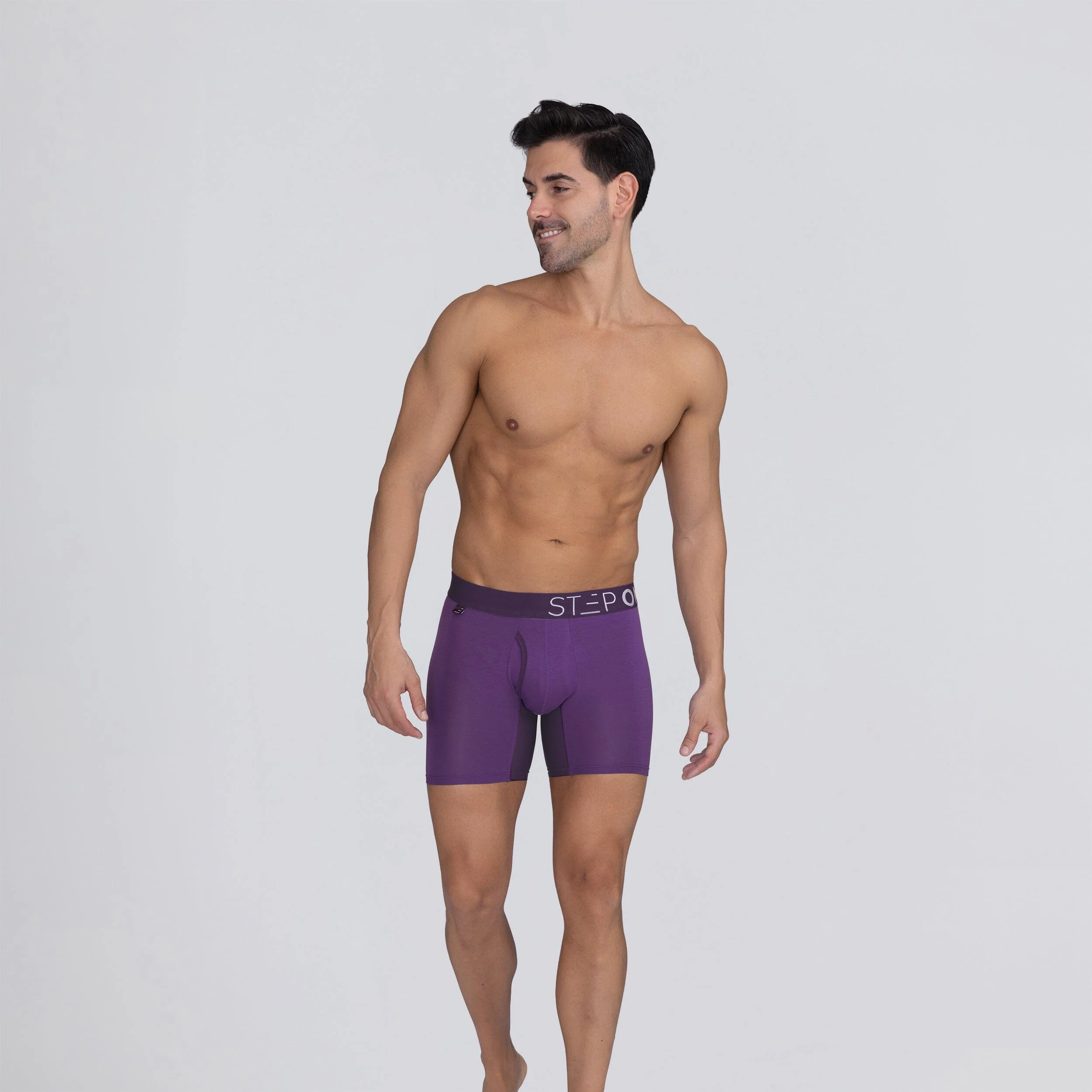 Boxer Brief Fly - Deep Purple - Image 3