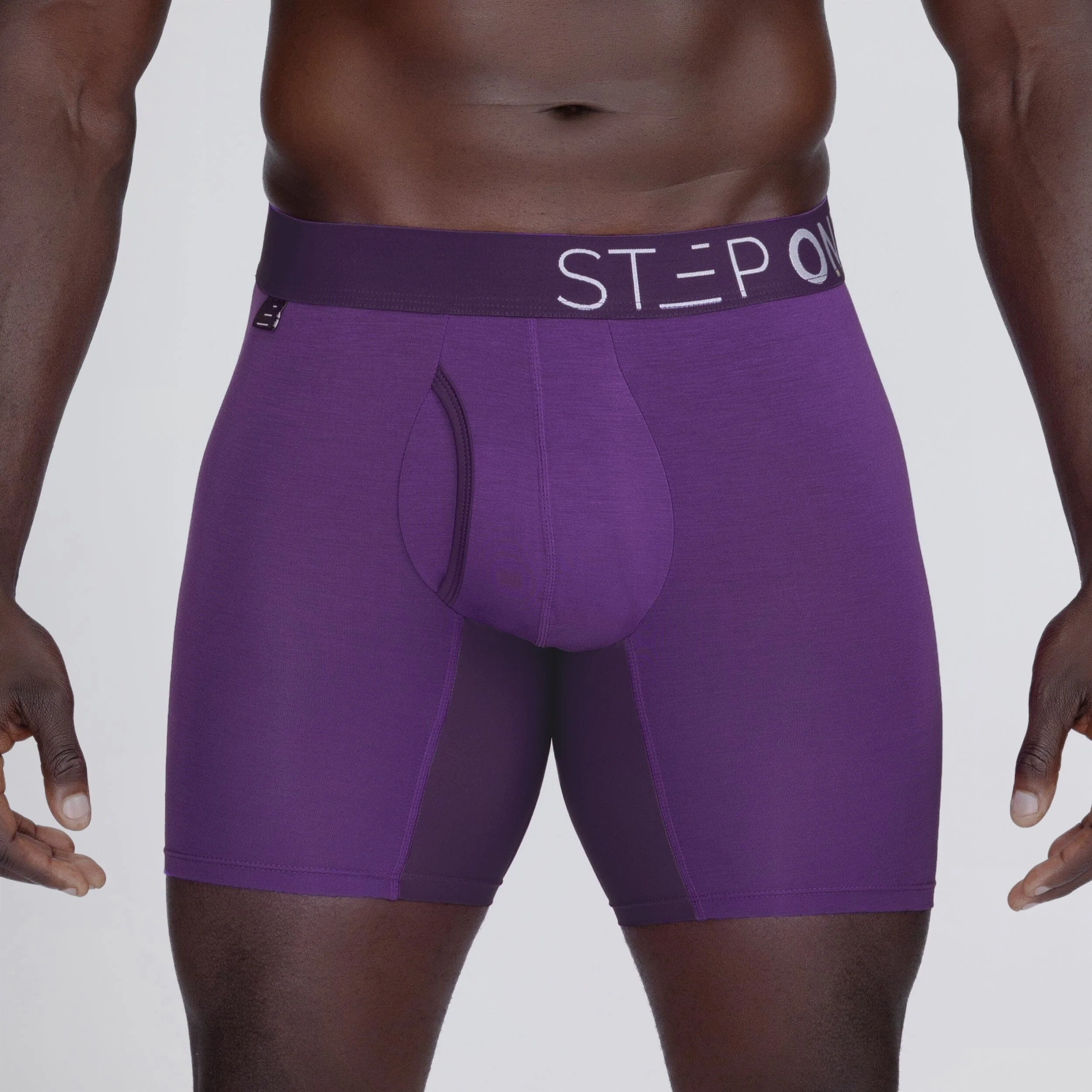 Boxer Brief Fly - Deep Purple - Image 4