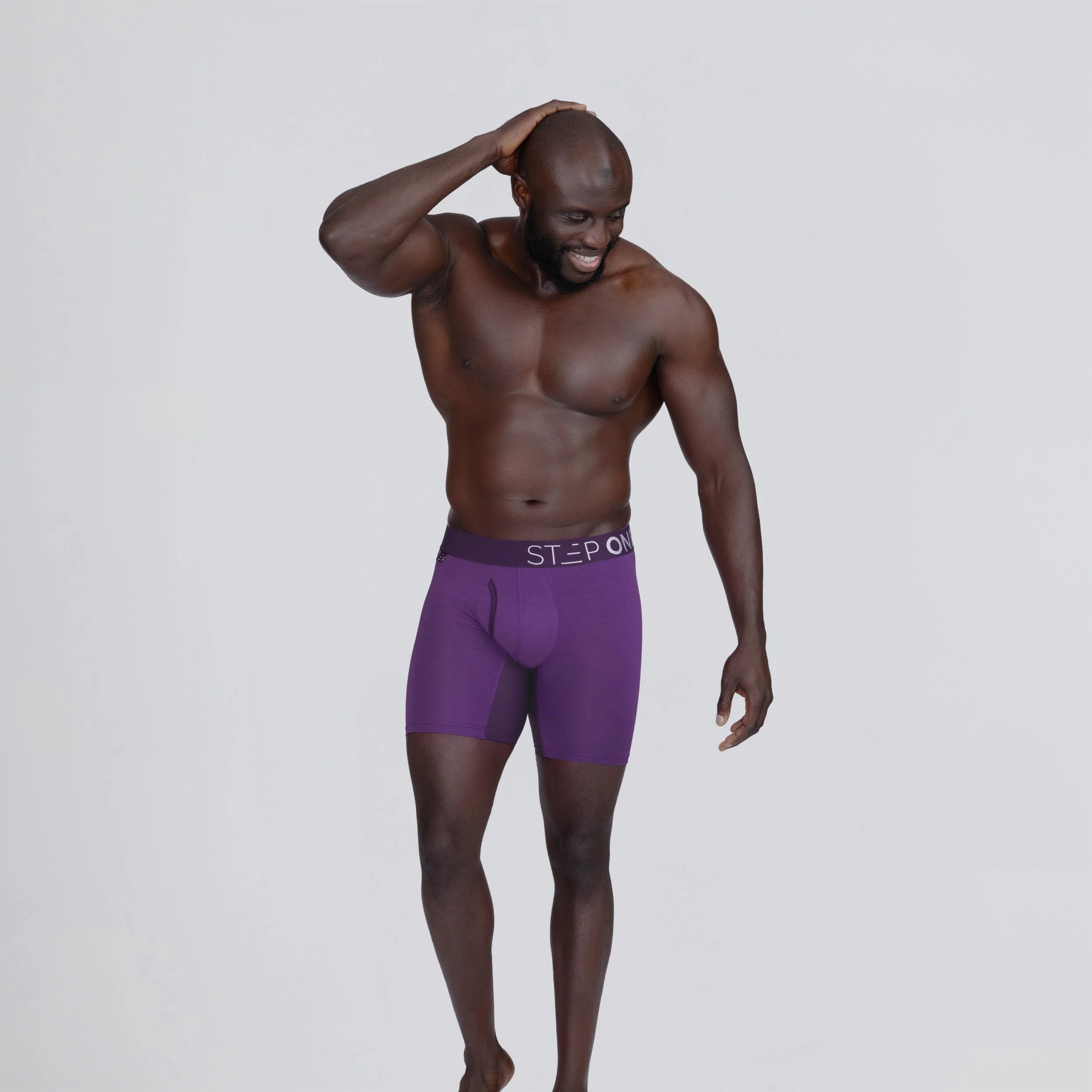 Boxer Brief Fly - Deep Purple - Image 7