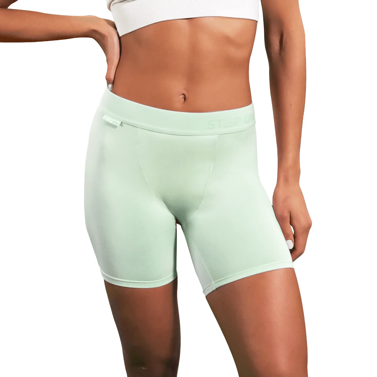 Women's Body Shorts - Minty - Image 2