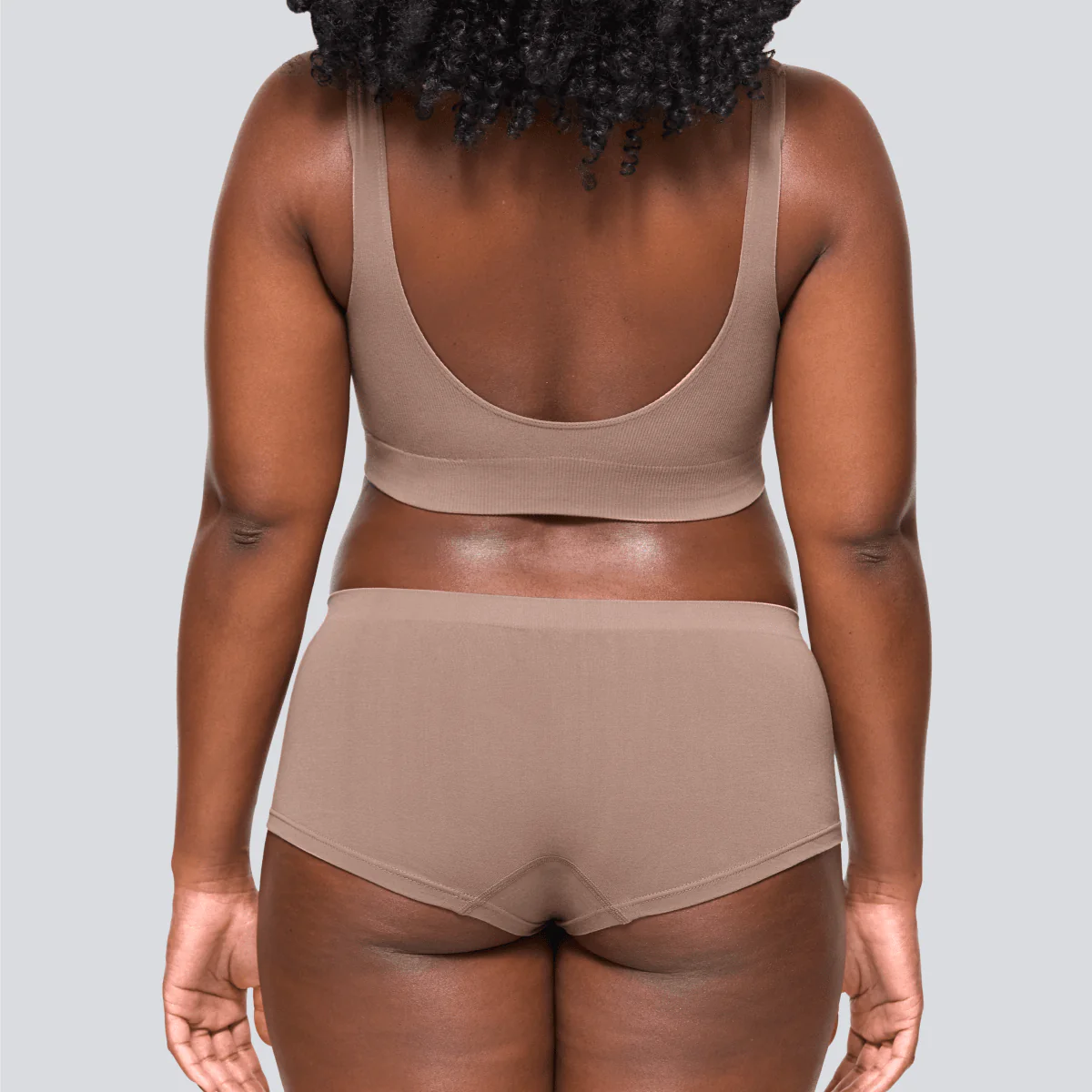 Women's SmoothFit Boyleg - Ash Brown - Image 3