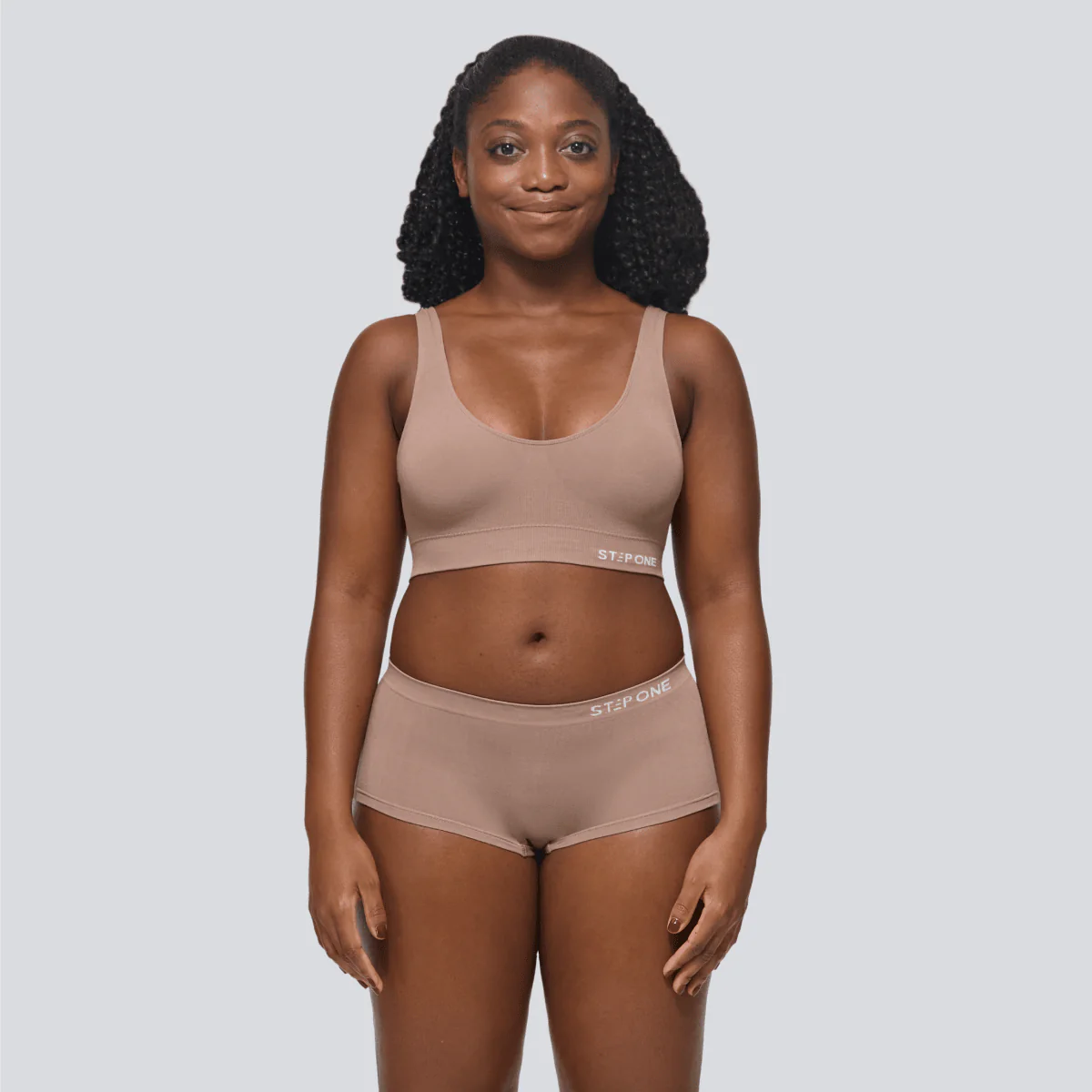Women's SmoothFit Boyleg - Ash Brown - Image 4