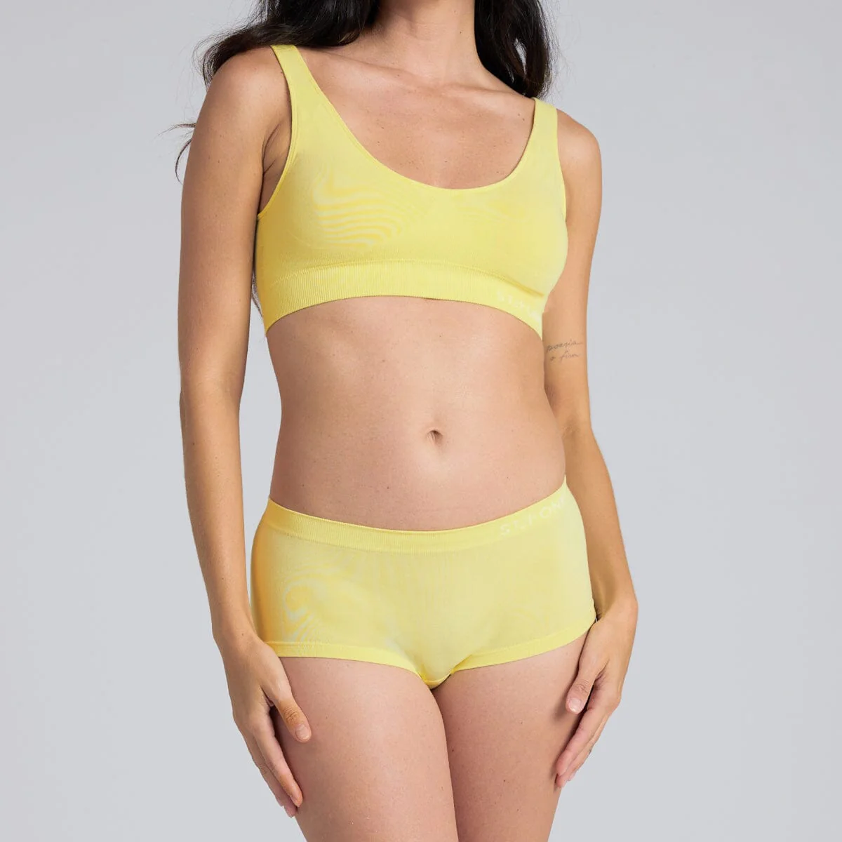 Women's SmoothFit Boyleg - Capri Yellow - Image 4