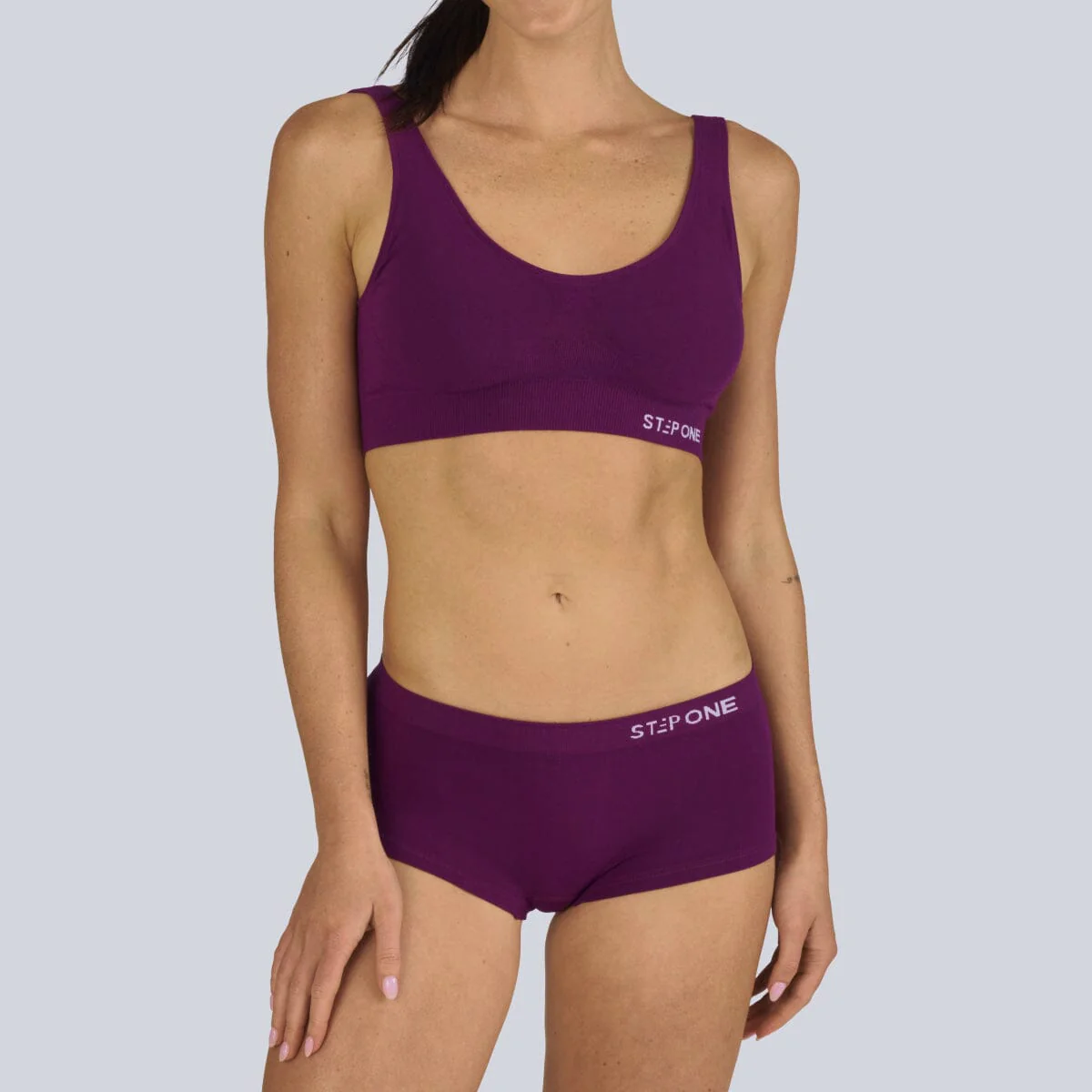 Women's SmoothFit Boyleg - Dark Purple - Image 4