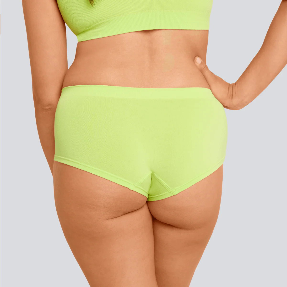 Women's SmoothFit Boyleg - Lime Spark - Image 3