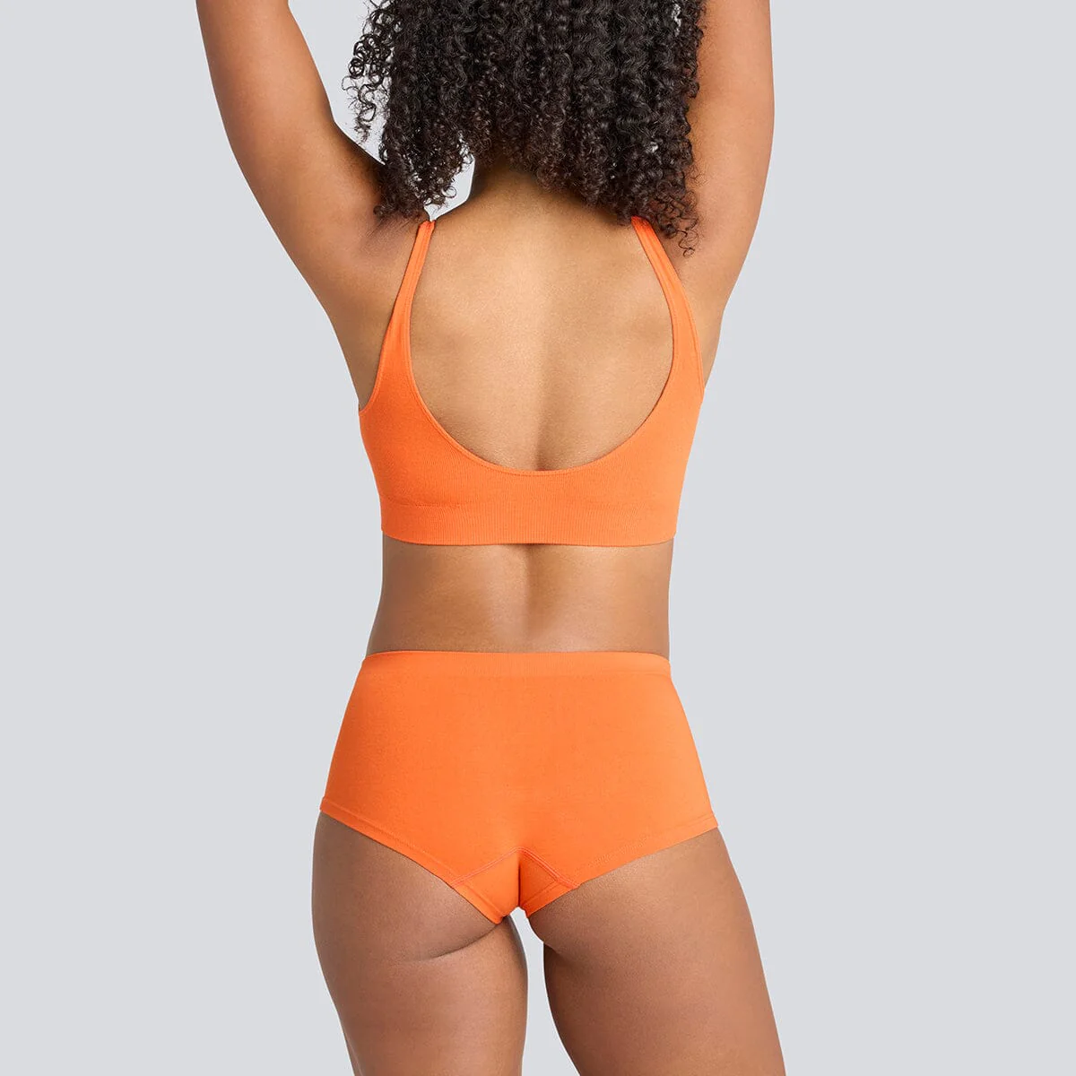 Women's SmoothFit Boyleg - Orange Crush - Image 4
