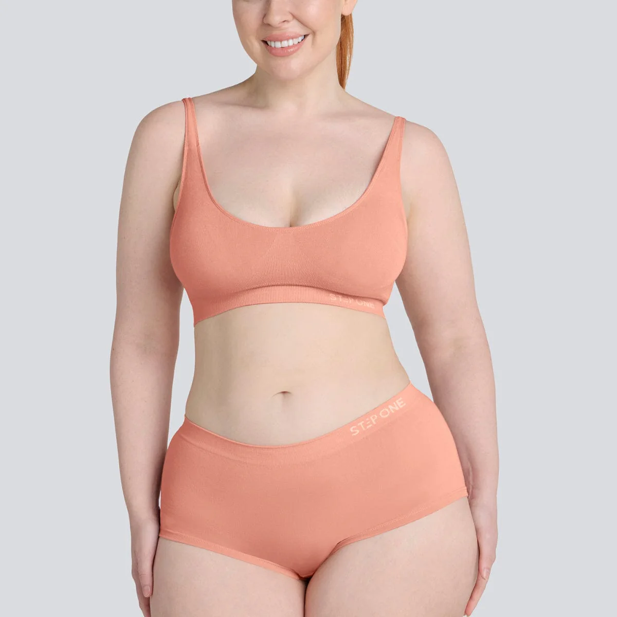 Women's SmoothFit Boyleg - Peaches & Cream - Image 4