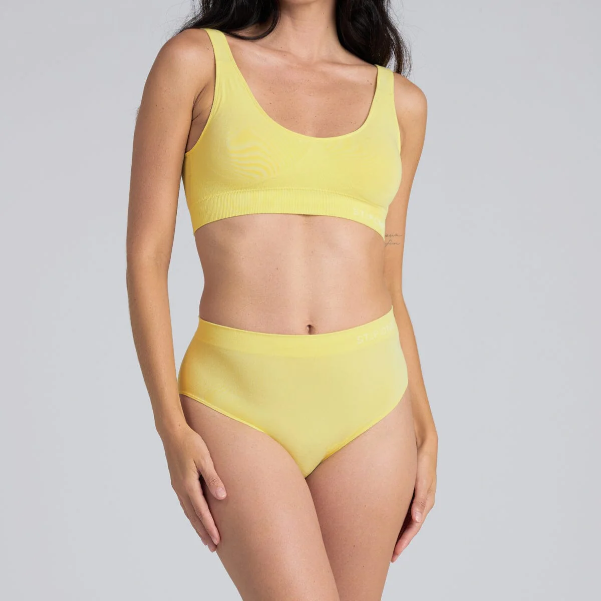 Women's SmoothFit Full Brief - Capri Yellow - Image 4