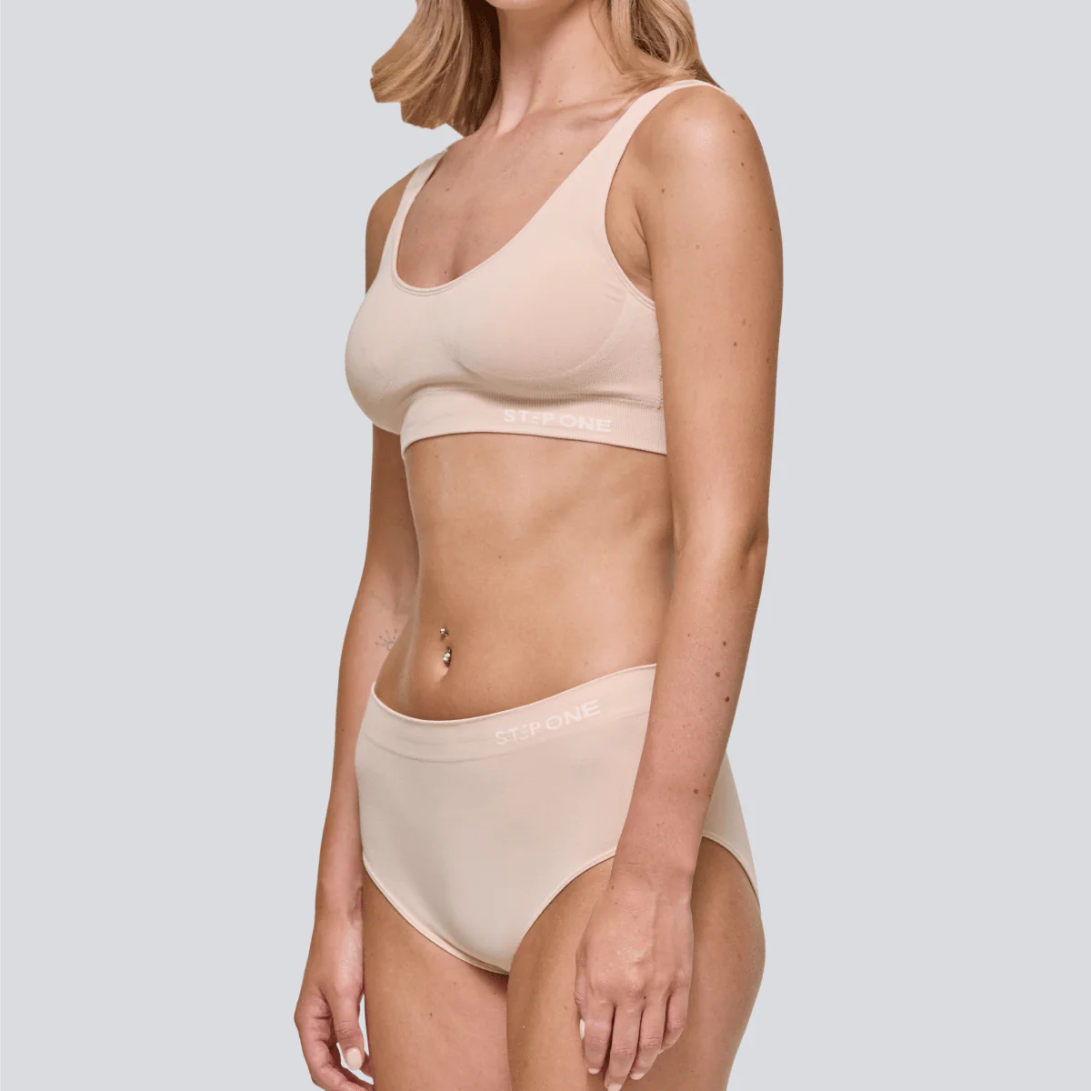 Women's SmoothFit Full Brief - Light Beige - Image 4