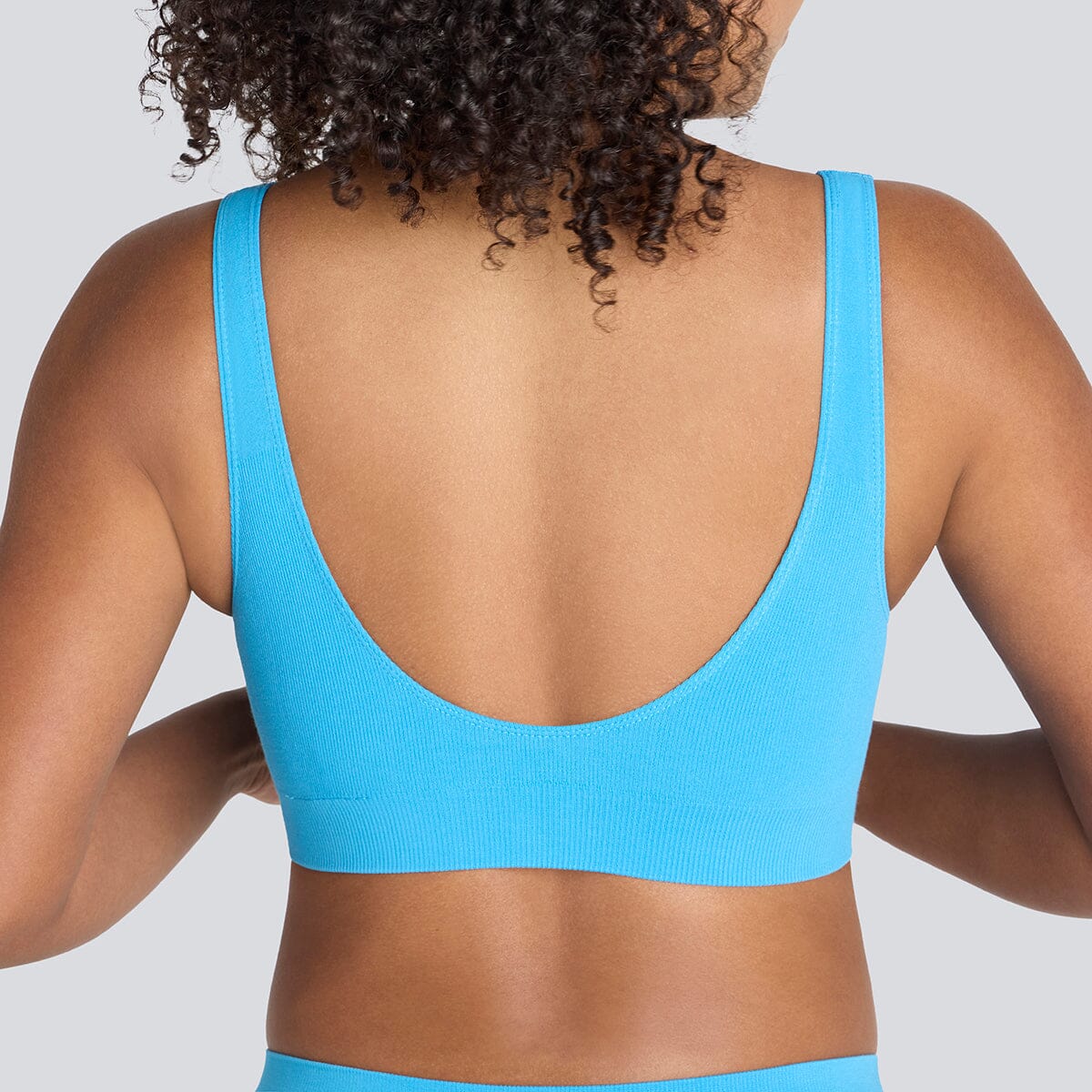 Women's SmoothFit Padded Bra - Blue Wave - Image 4