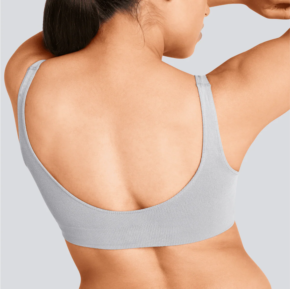 Women's SmoothFit Padded Bra - Grey - Image 3