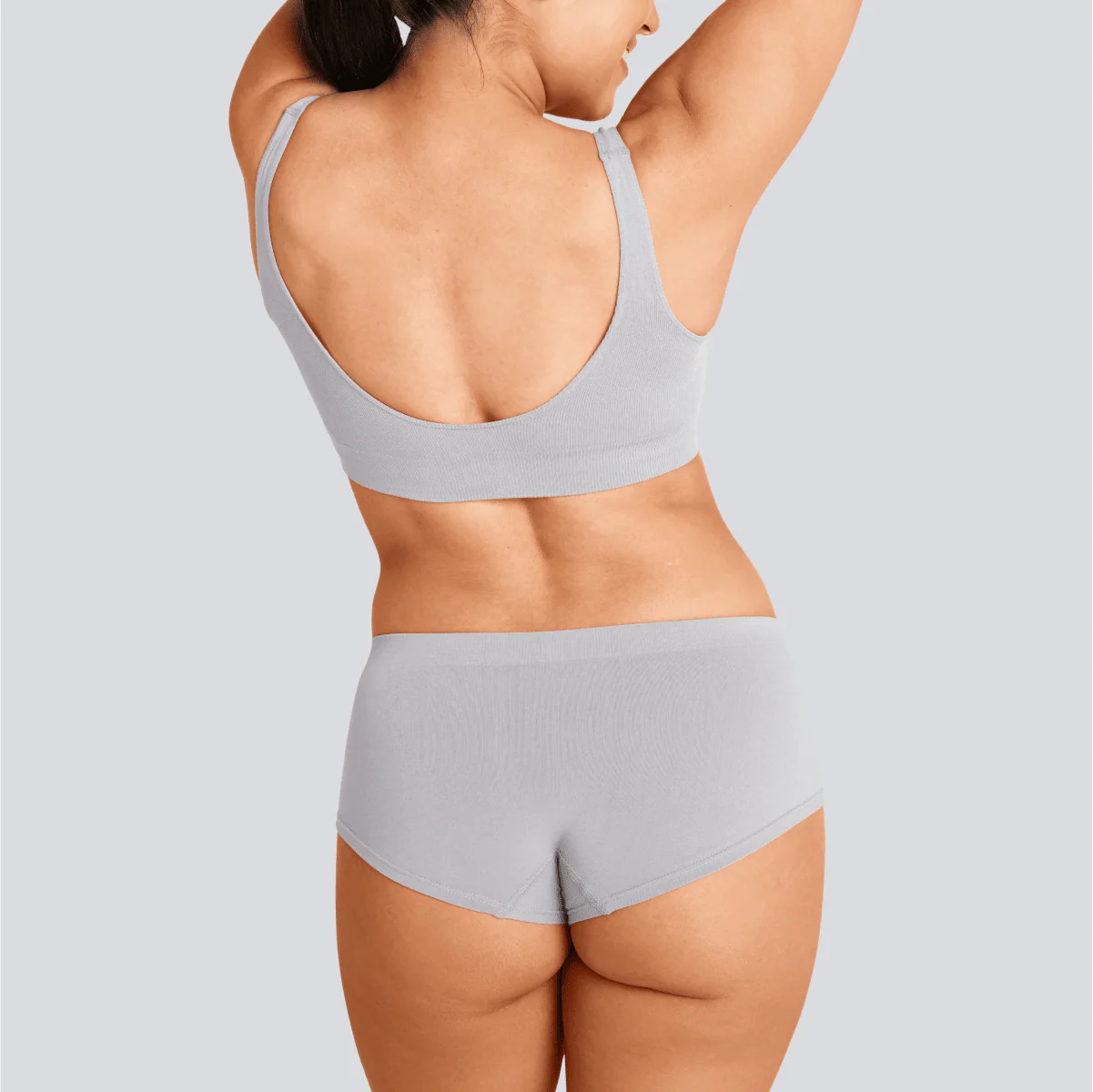 Women's SmoothFit Padded Bra - Grey - Image 5
