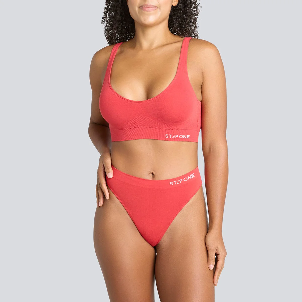 Women's SmoothFit Padded Bra - Rhubarb - Image 3