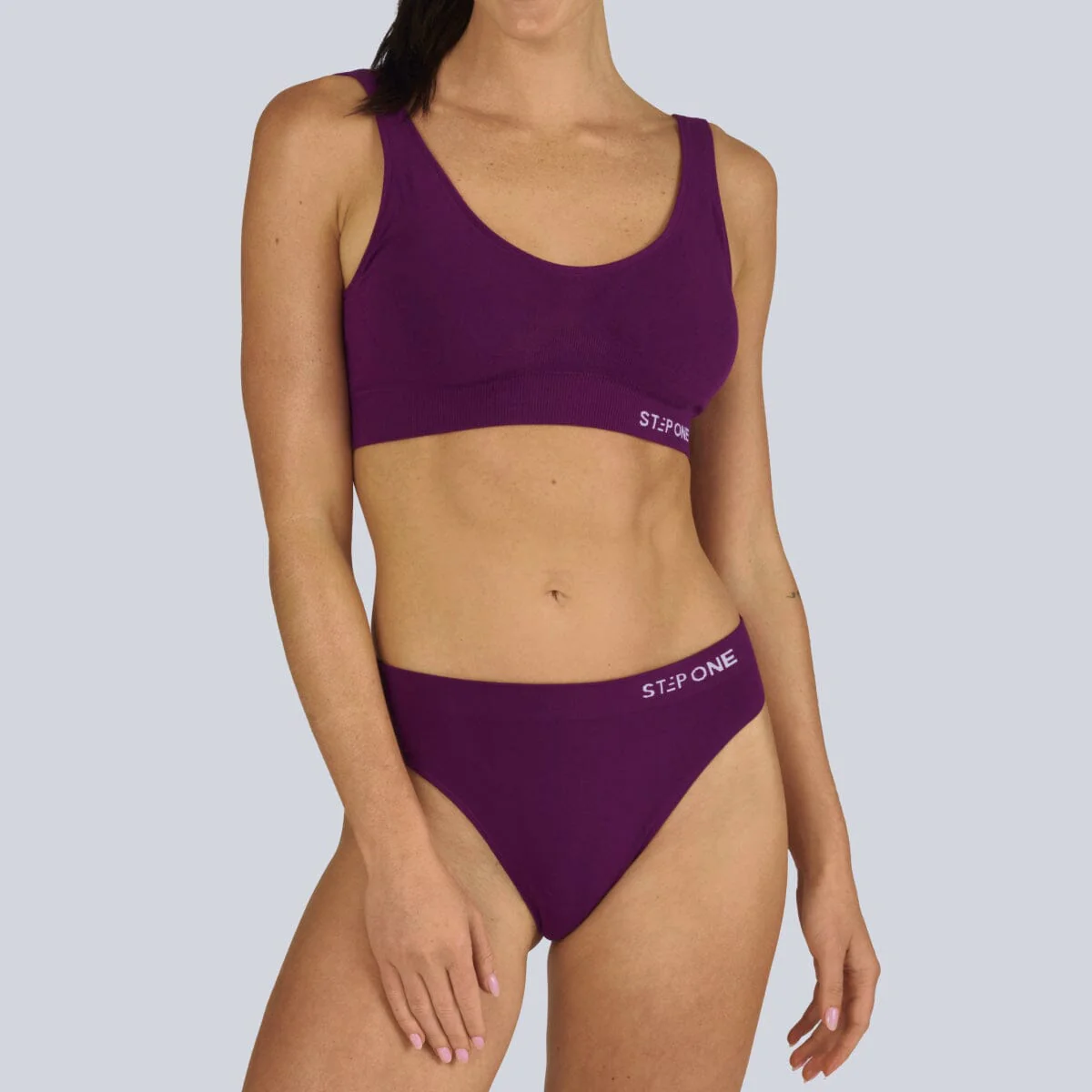 Women's SmoothFit Thong - Dark Purple - Image 4